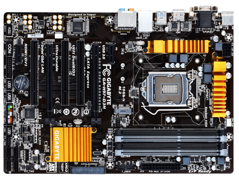 GA-H97-D3H (rev. 1.1) Gallery | Motherboard - GIGABYTE Global