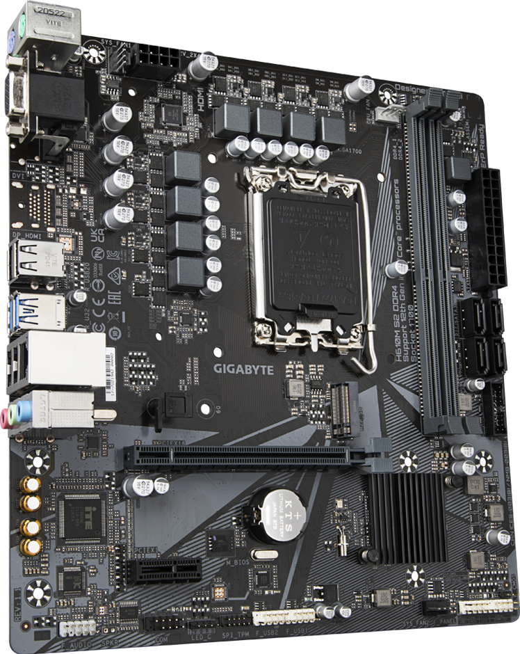 H610M S2 DDR4 (Rev. 1.1/1.3) Motherboard - GIGABYTE Global