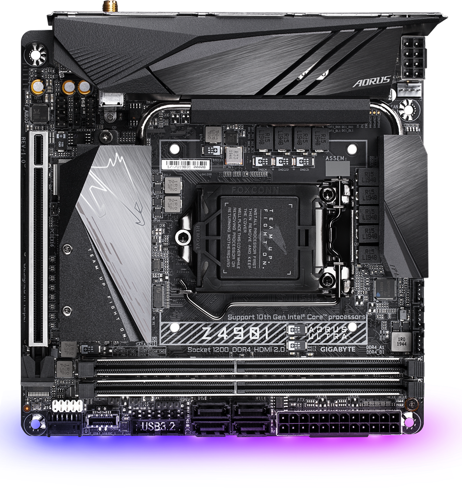 Z490I AORUS ULTRA (Rev. 1.x) - GIGABYTE Global