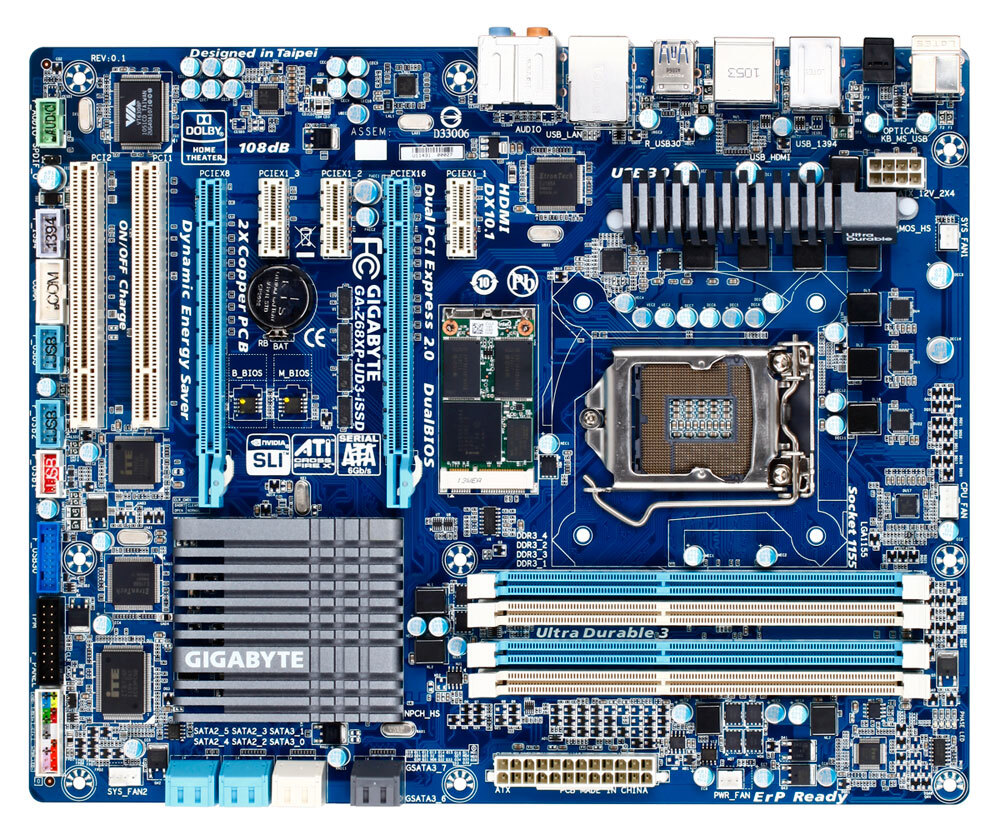 GA-Z68XP-UD3-iSSD｜AORUS - GIGABYTE USA