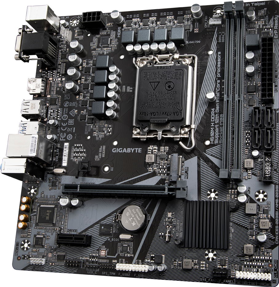 H610M H DDR4 (Rev. 1.1/1.3) - GIGABYTE Japan