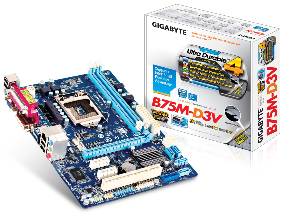 LGA 1155 Socket Intel DDR3 Cartes mères I5 I7 CPU USB3.0 SATA PC Carte mère  pour ordinateur Intel B75 : : Informatique