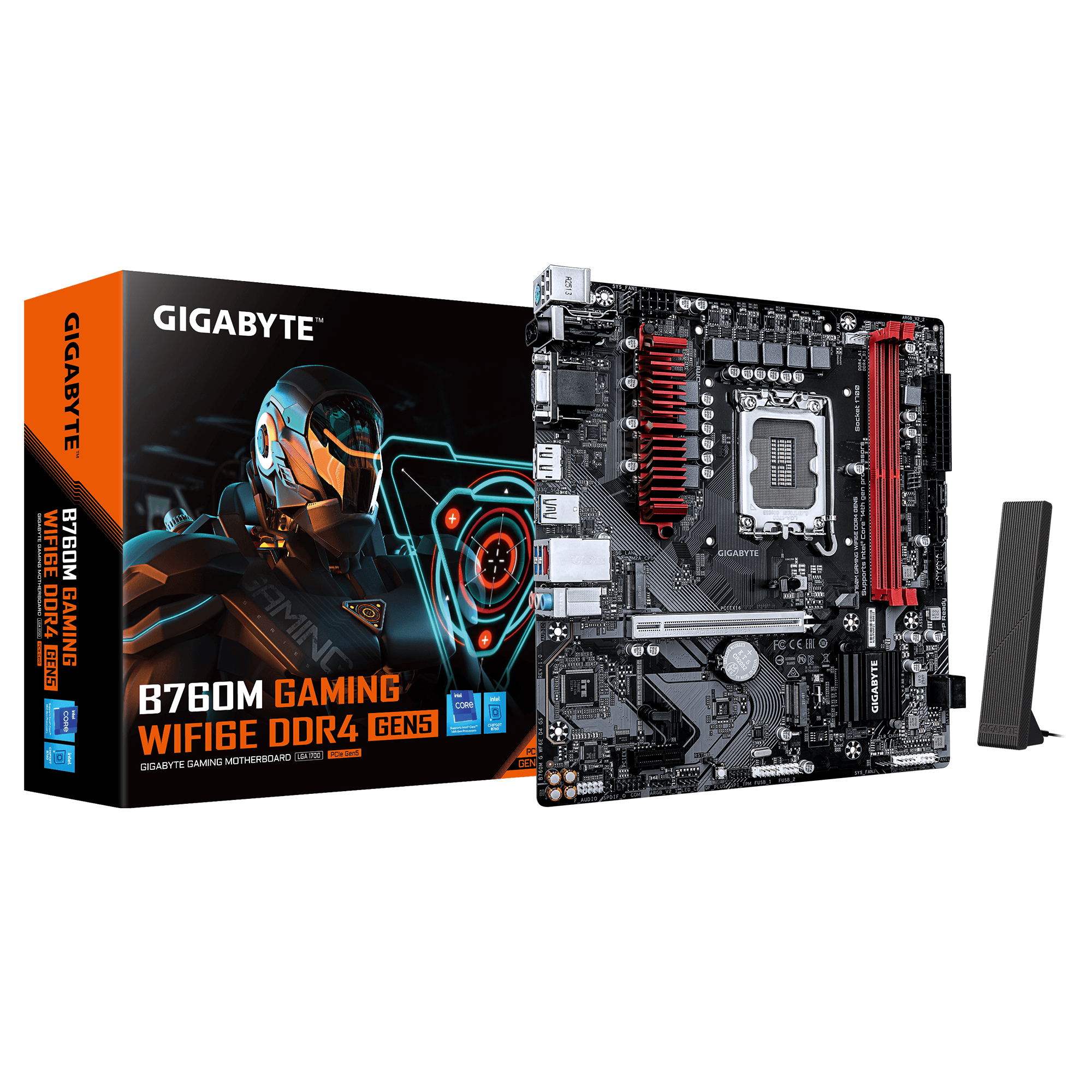 B760M GAMING WIFI6E DDR4 GEN5