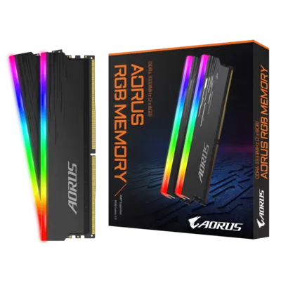 ★良品★ ギガバイト AORUS RGB MEMORY DDR4 3200MHz AORUS RGB Memory 16GB (2x8GB) 3200MHz (With Demo Kit