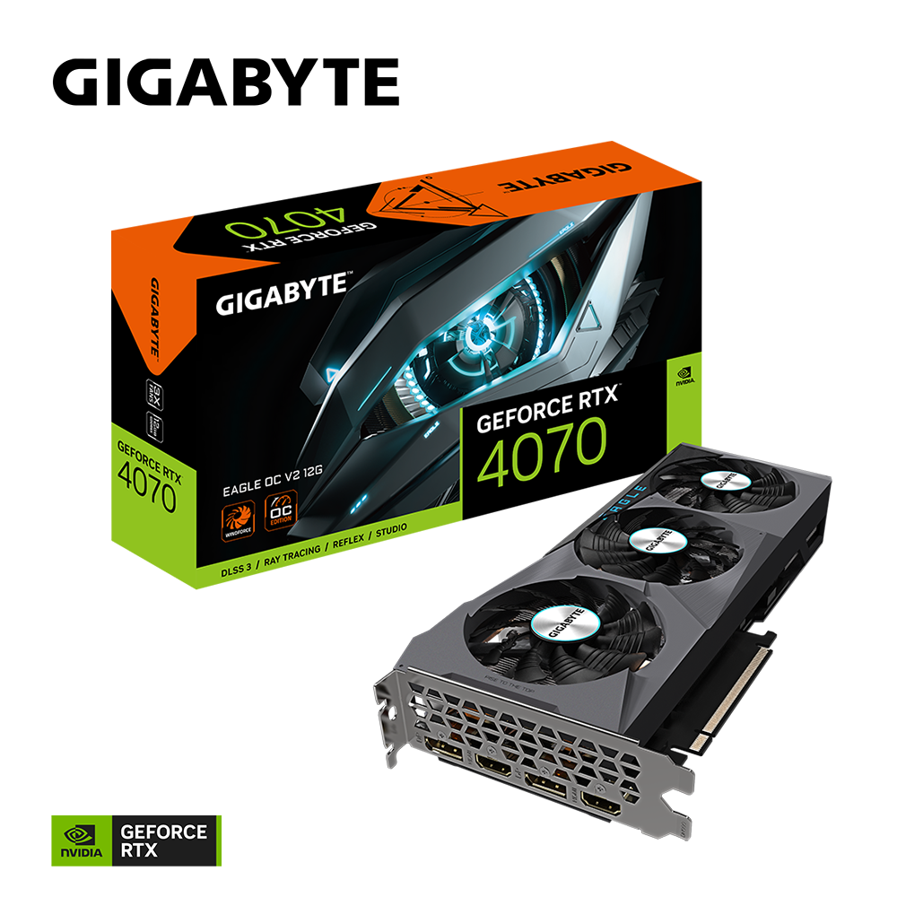 GeForce RTX™ 4070 EAGLE OC V2 12G｜AORUS - GIGABYTE Global