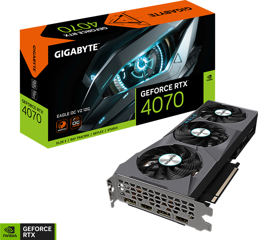GeForce RTX™ 4070 EAGLE OC V2 12G