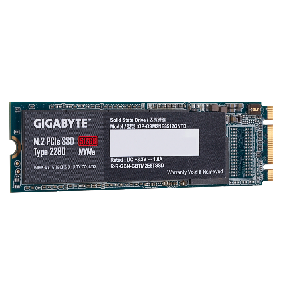 GIGABYTE M.2 PCIe SSD 512GB