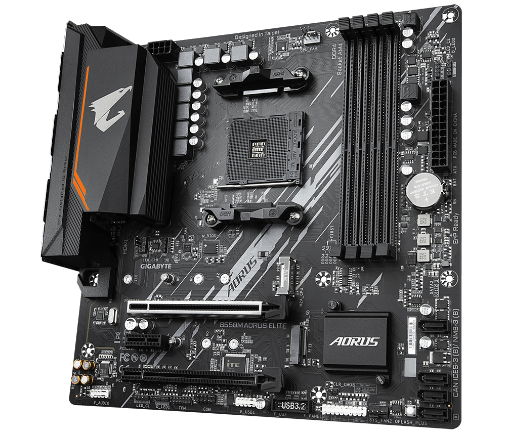 B550M AORUS ELITE (rev. 1.0/1.1/1.2) Gallery | Motherboard