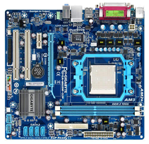 GA-M68M-S2P (rev. 1.0) - Mainboards