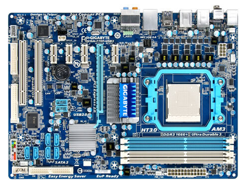 GA-770T-USB3 (rev. 1.0) - Motherboard