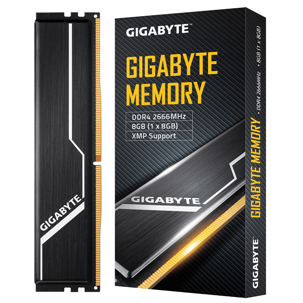 GIGABYTE Memory 8GB (1x8GB) 2666MT/s Features | Memory - GIGABYTE Global
