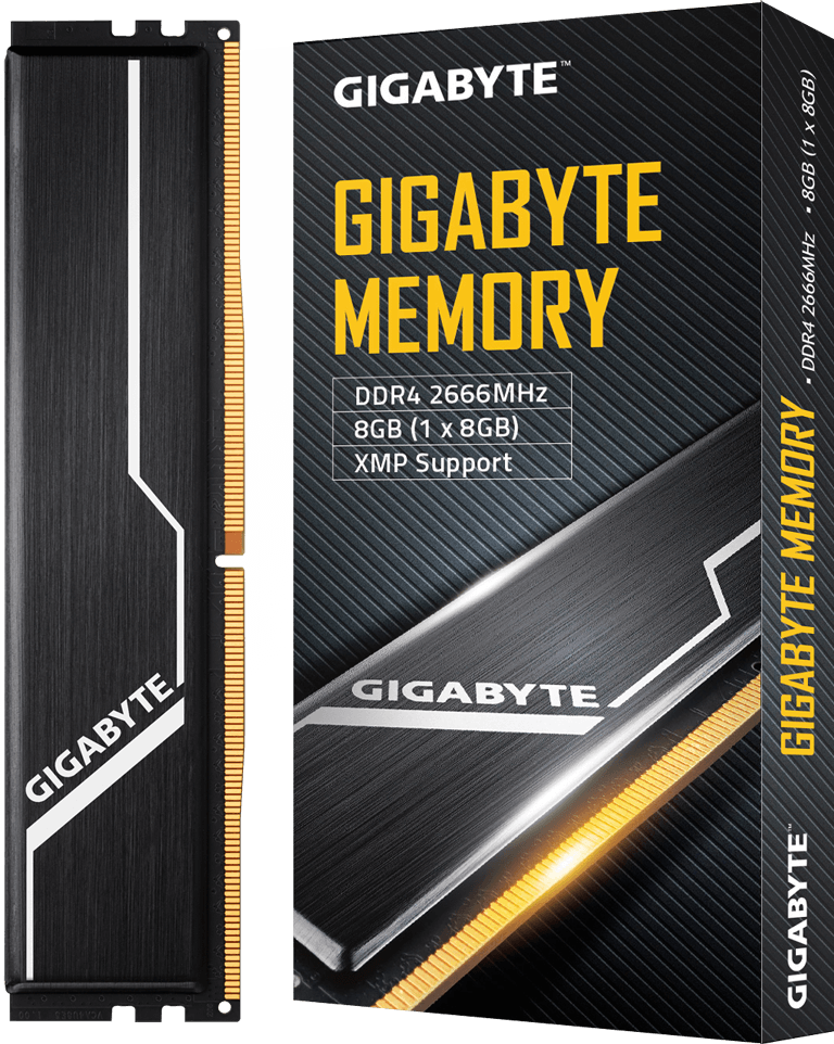 Memory - GIGABYTE Memory 8GB (1x8GB) 2666MHz