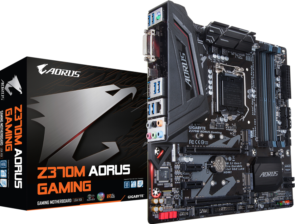 Placas-mãe - Z370M AORUS Gaming