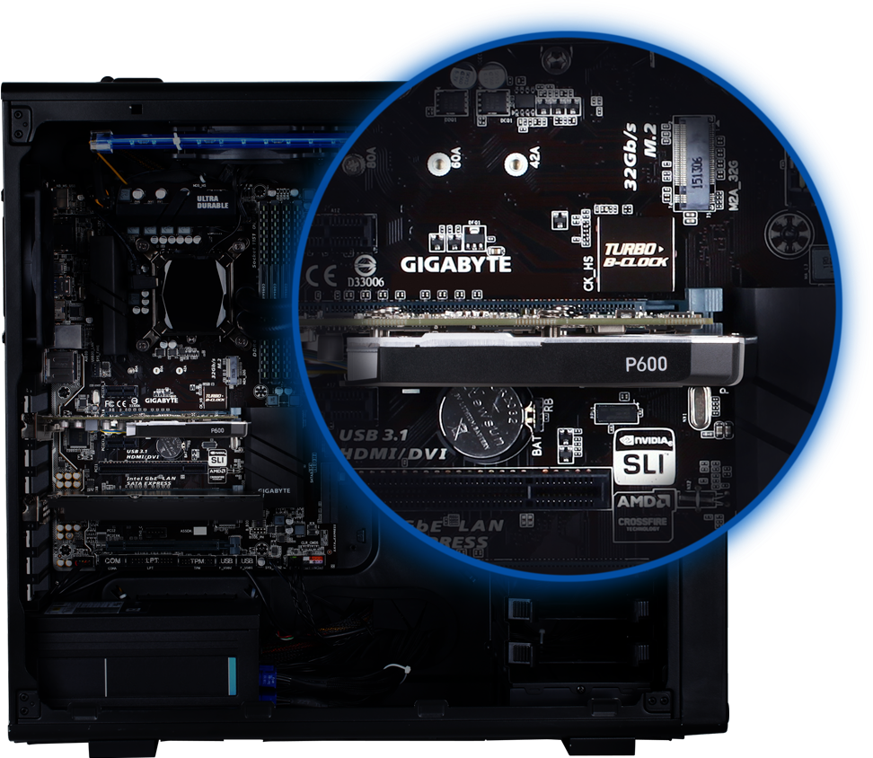 NVIDIA QUADRO P600 (Rev. 1.0) Professional Graphics - GIGABYTE