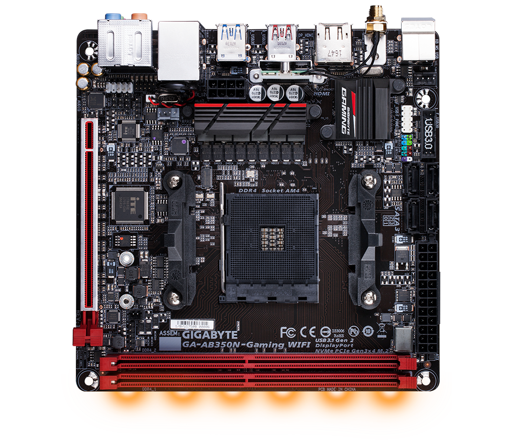 GIGABYTE AB350-GAMING 3 マザーボード GA-AB350-Gaming 3 (rev. 1.x) Key Features | Motherboard