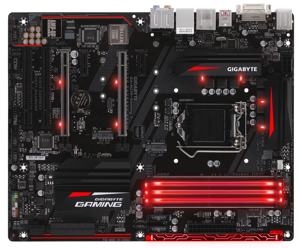 Ga H270 Gaming 3 Rev 1 0 Gallery Motherboard Gigabyte Georgia