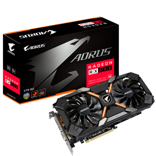 Aorus Radeon Rx580 Xtr 8g Key Features Graphics Card Gigabyte Global