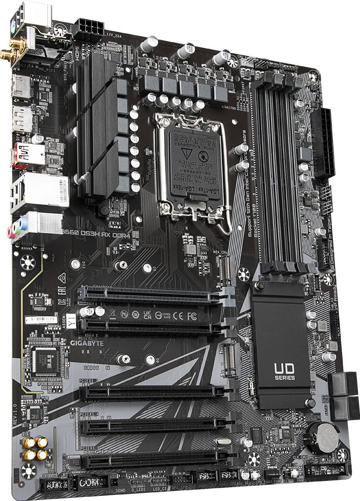 B660 DS3H AX DDR4 (Rev. 1.0/1.1) Motherboard - GIGABYTE Global