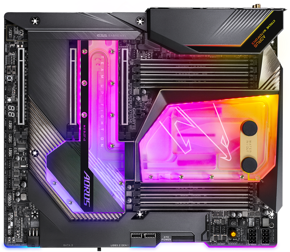 X299X AORUS XTREME WATERFORCE (Rev. 1.0) - GIGABYTE Japan