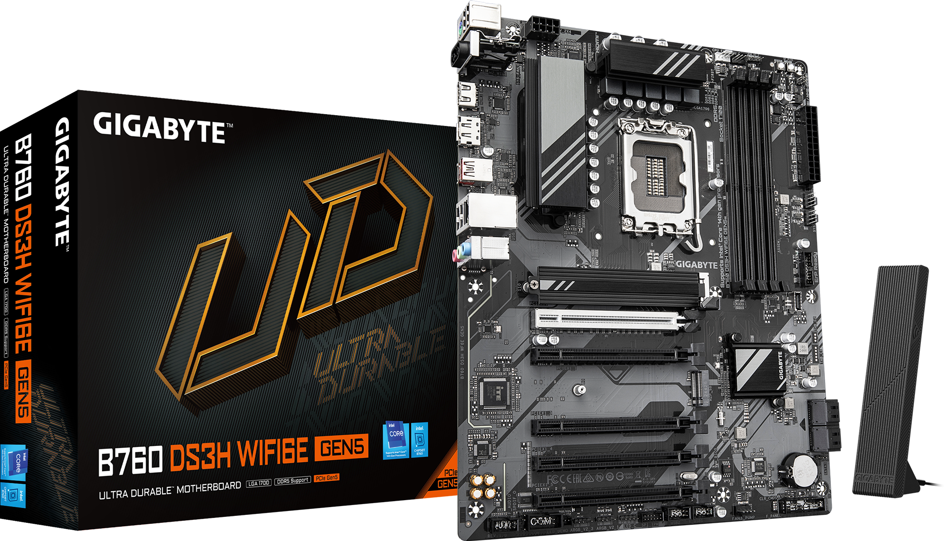 B760 DS3H WIFI6E GEN5 Motherboard - GIGABYTE Global