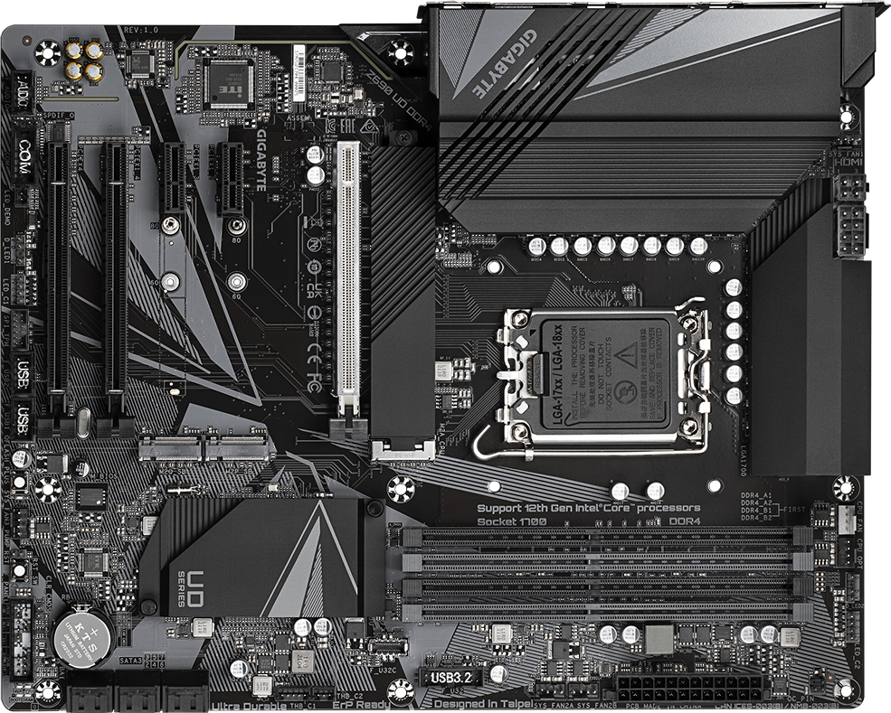 Z690 UD DDR4 V2 (Rev. 1.0) Motherboard - GIGABYTE Global