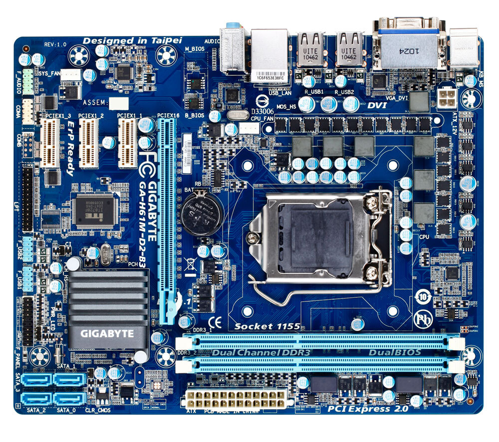 GA-H61M-D2-B3 (rev. 1.0) Overview | Motherboard - GIGABYTE Global