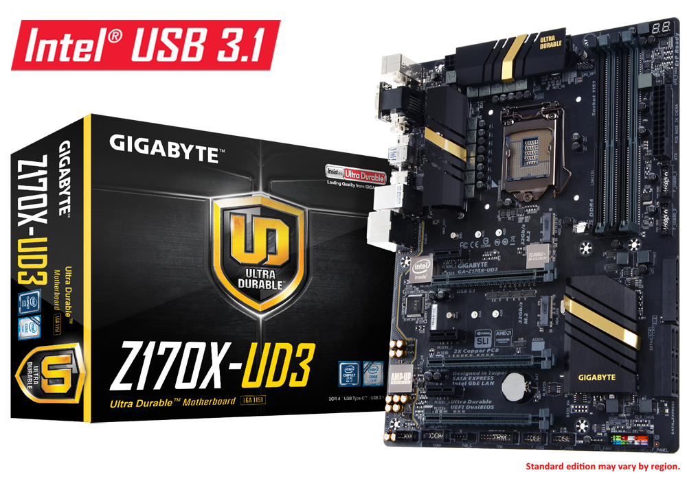 GA-Z170X-UD3 (rev. 1.0) Gallery | Motherboard - GIGABYTE Global