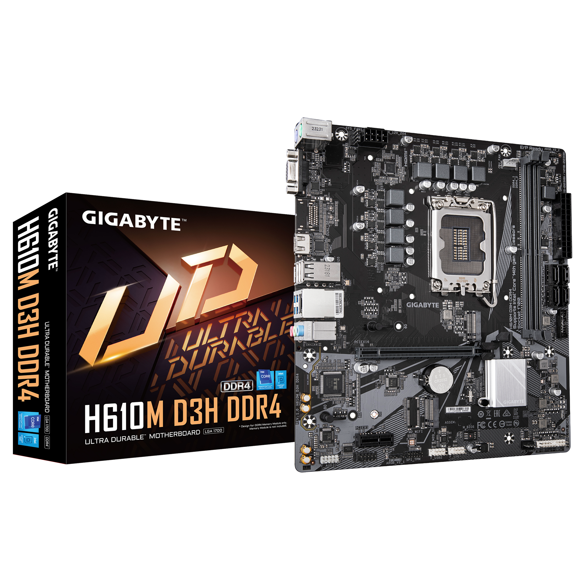 サマーセール ミニグランド バンドル H610M Motherboard | Features Key 1.0) (rev. DDR4 D3H PCパーツ