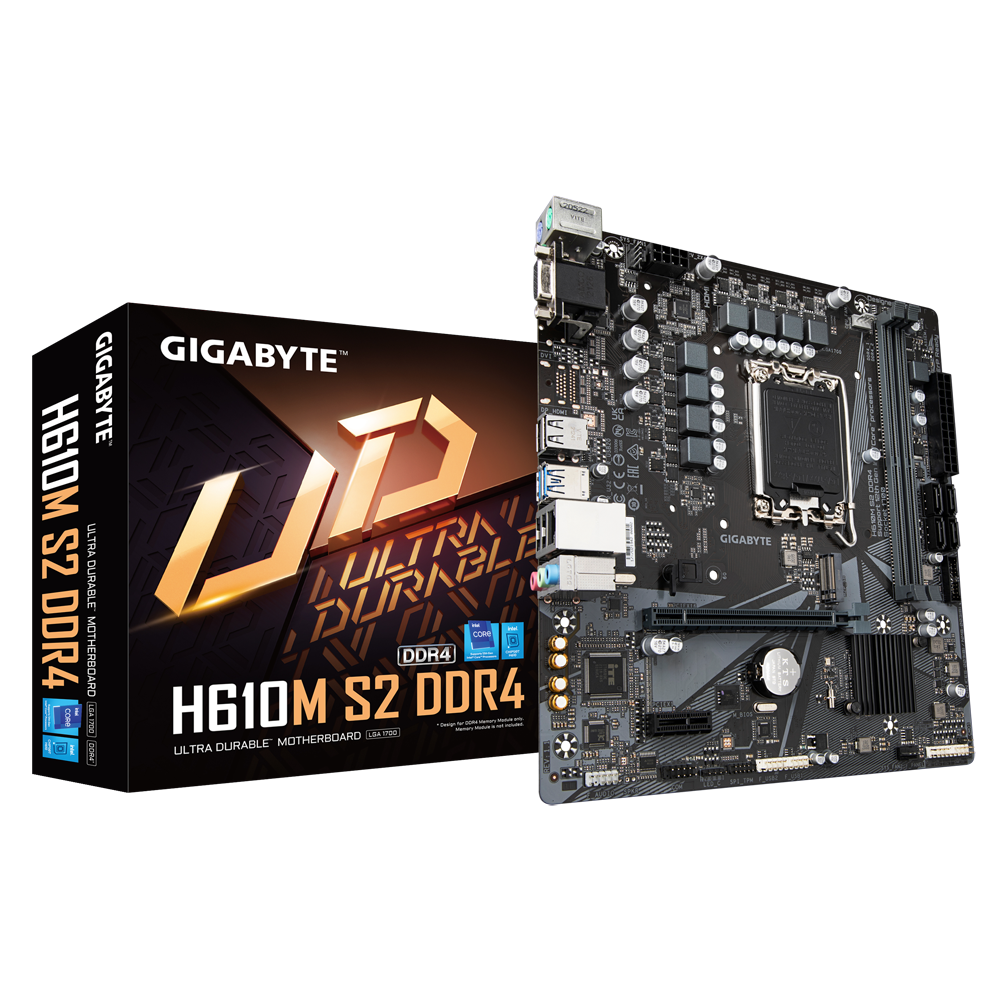 H610M S2 DDR4 (rev. 1.2) Key Features | Motherboard - GIGABYTE U.S.A.