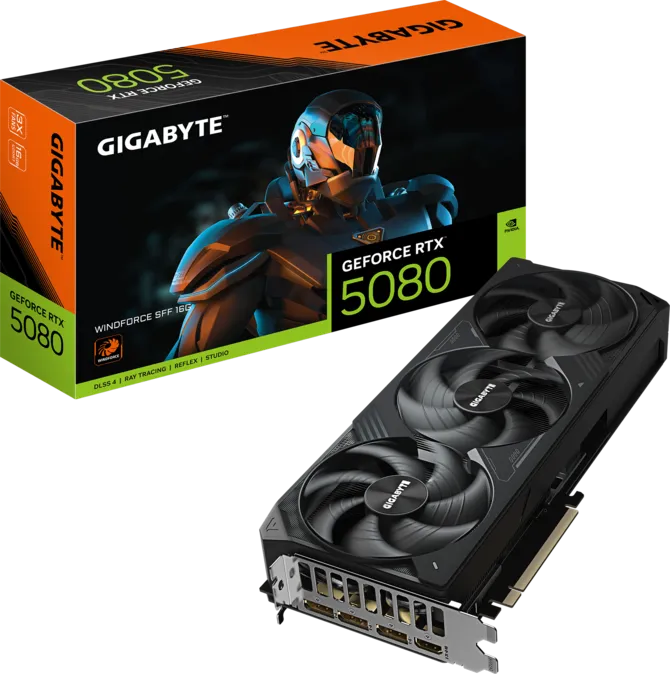 VGA 16Gb Nvidia RTX5080 GDDR7/256bit
