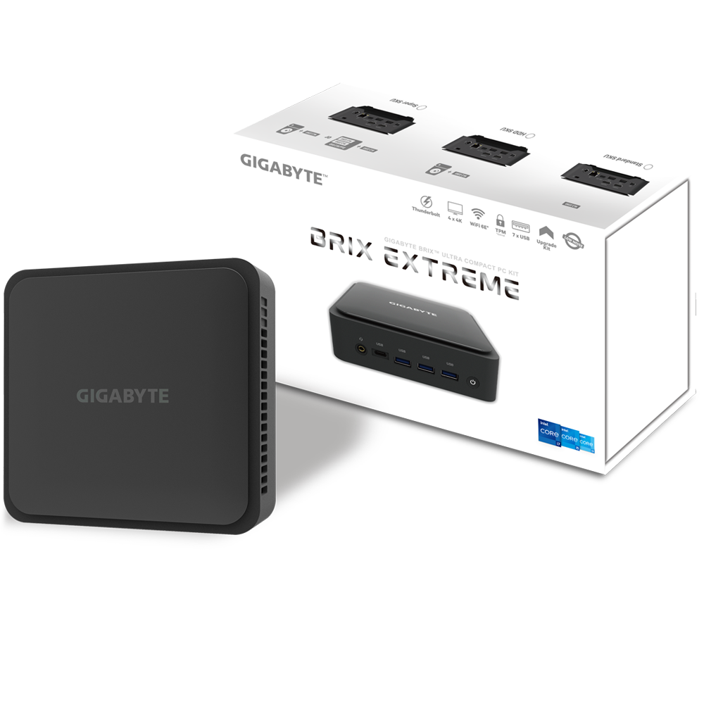 GB-BEi5-1240 (rev. 1.0) Key Features | BRIX (Mini-PC