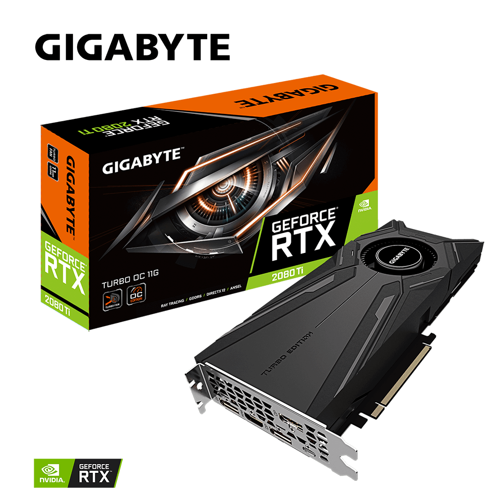 GeForce RTX 2080 Ti TURBO OC 11G rev. 1.0 Gallery Graphics