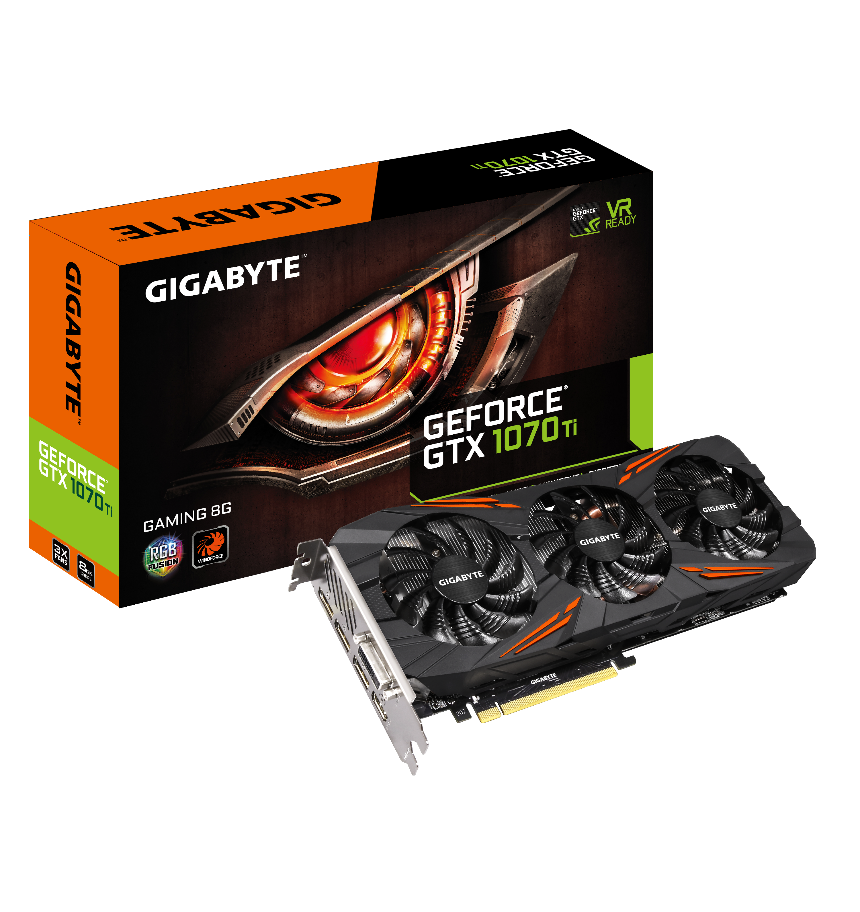 segment charme Bijproduct GeForce® GTX 1070 Ti Gaming 8G Key Features | Graphics Card - GIGABYTE  Global