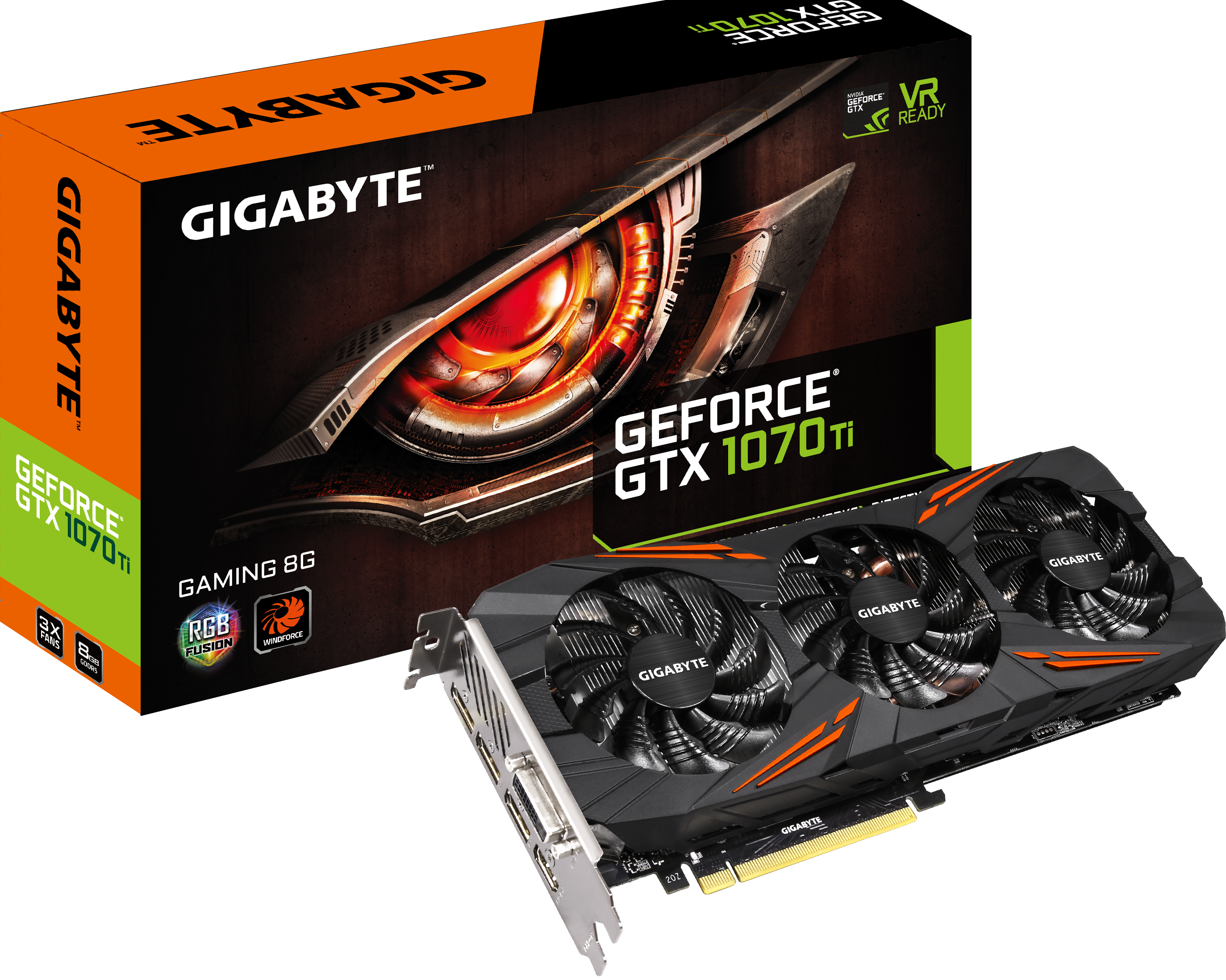 Videókártyák - GeForce® GTX 1070 Ti Gaming 8G