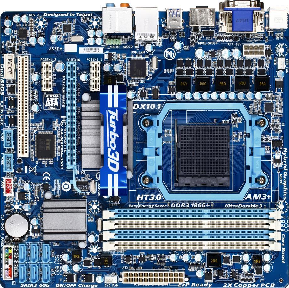 Motherboard - GA-880GMA-USB3