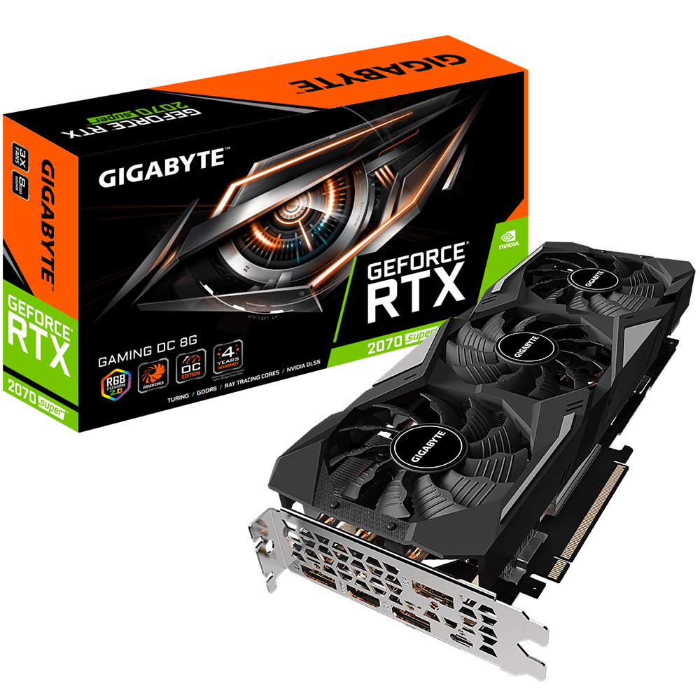 GeForce® RTX 2070 SUPER™ GAMING OC 8G｜AORUS - GIGABYTE Россия