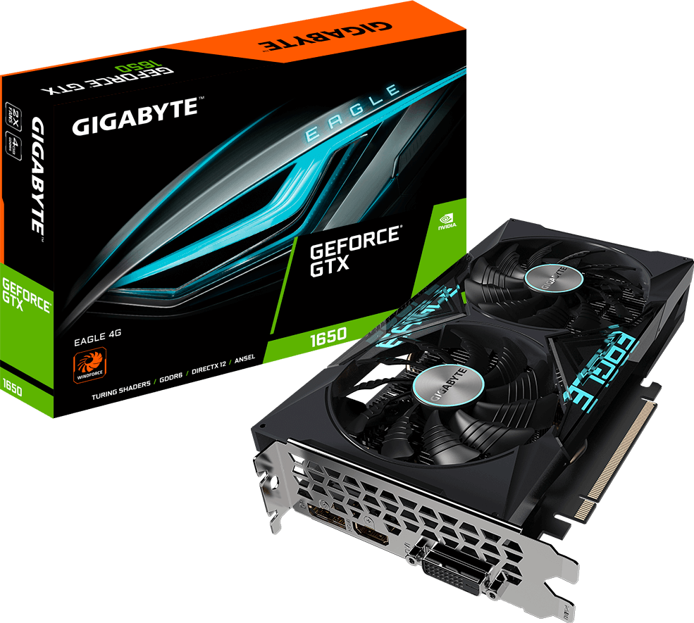 Graphics Card - GeForce® GTX 1650 D6 EAGLE 4G