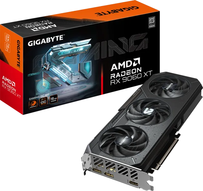 GIGABYTE RX 9060 XT GAMING OC 16GB