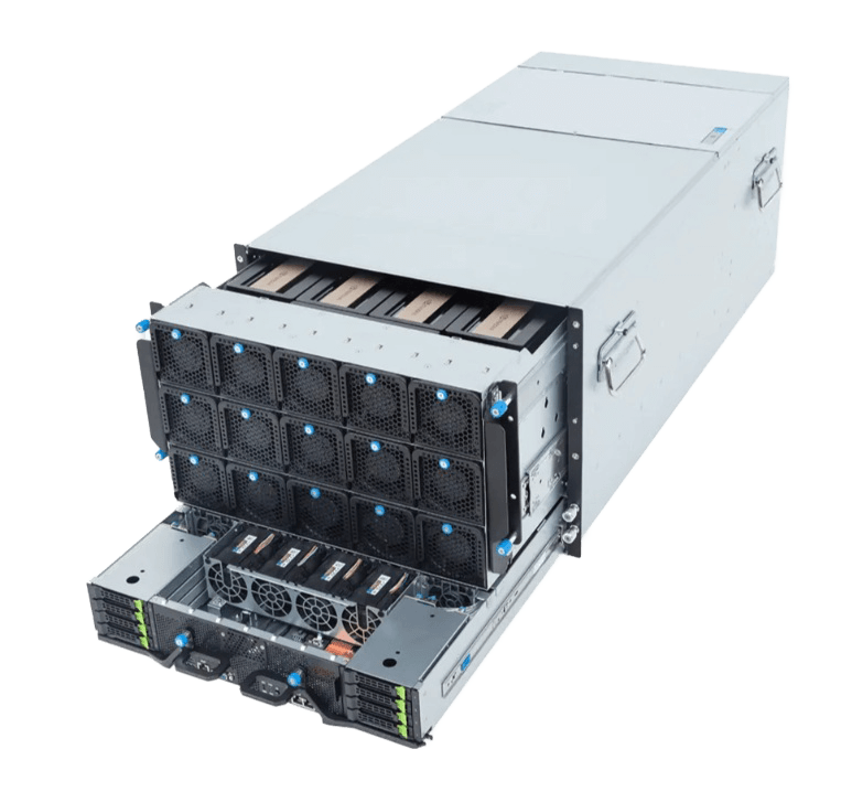 NVIDIA HGX™ B300 servers were showcased at MWC