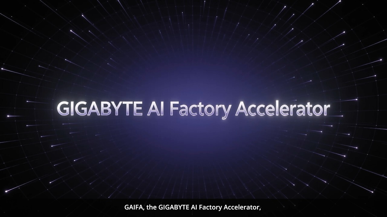 ⚡ GAIFA | GIGABYTE AI Factory Accelerator