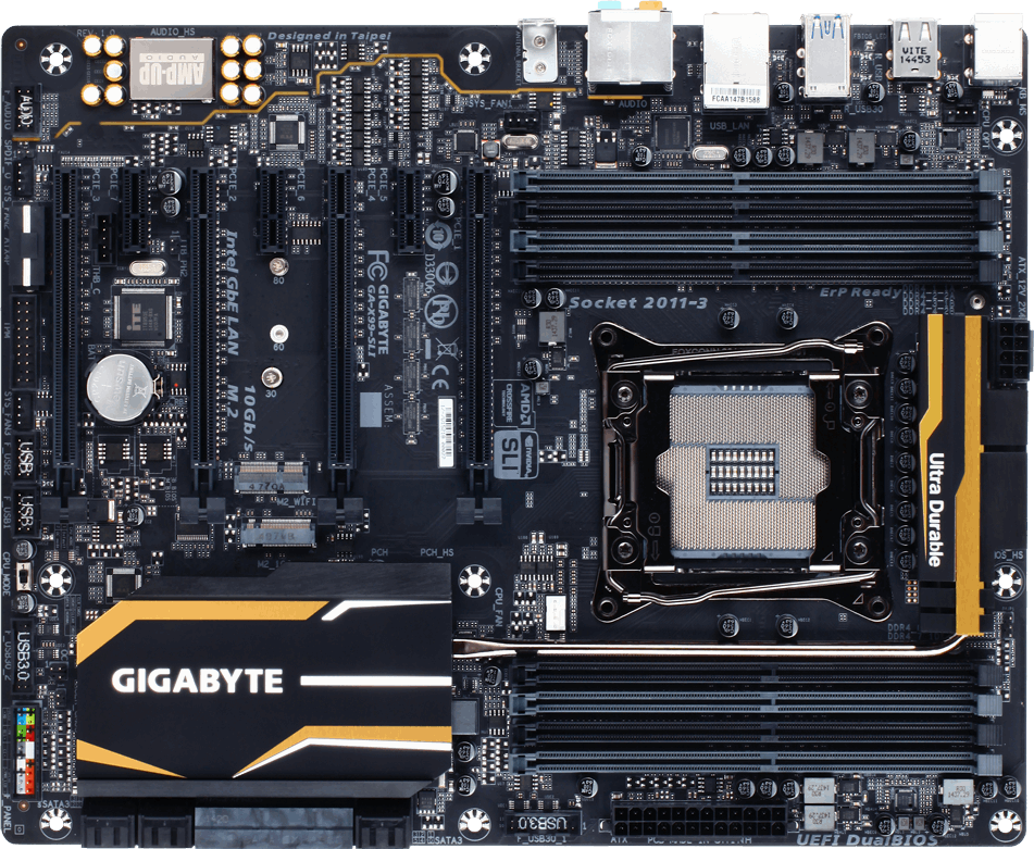 GIGABYTE GA-X99-SLI Core i7 5960X EE 水冷 GA-X99-SLI (Rev. 1.0) マザーボード - GIGABYTE Japan