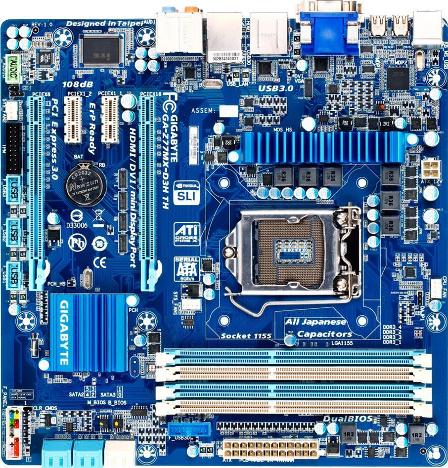 GA-Z77MX-D3H TH (Rev. 1.0) - GIGABYTE Japan