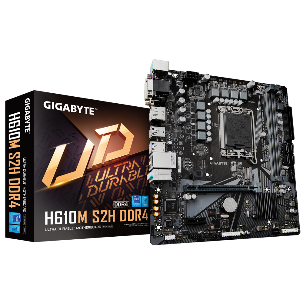 H610M S2H DDR4 (rev. 1.0) Key Features | Motherboard - GIGABYTE Global