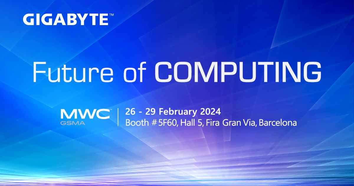 MWC 2024 GIGABYTE Global