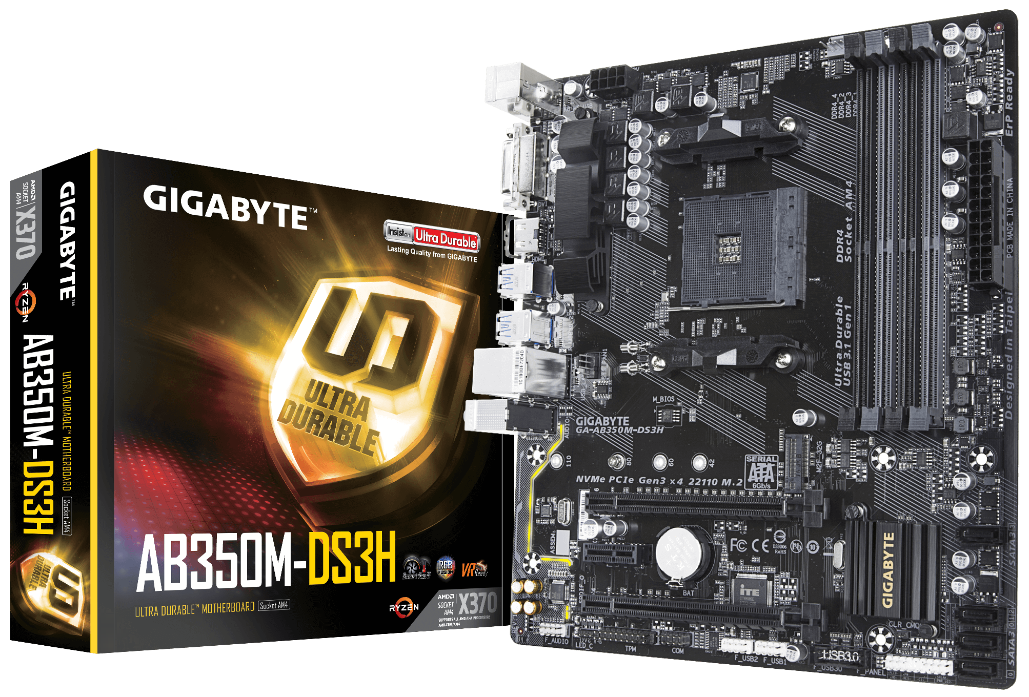 Asus Prime B350M-E Desktop Motherboard - AMD Chipset - Socket AM4