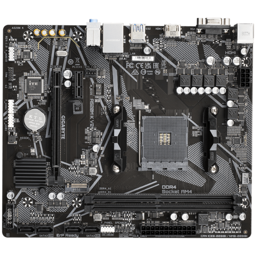 CARTE MÈRE GIGABYTE A520M K V2 – UNE BASE SOLIDE POUR VOTRE PC AMD
