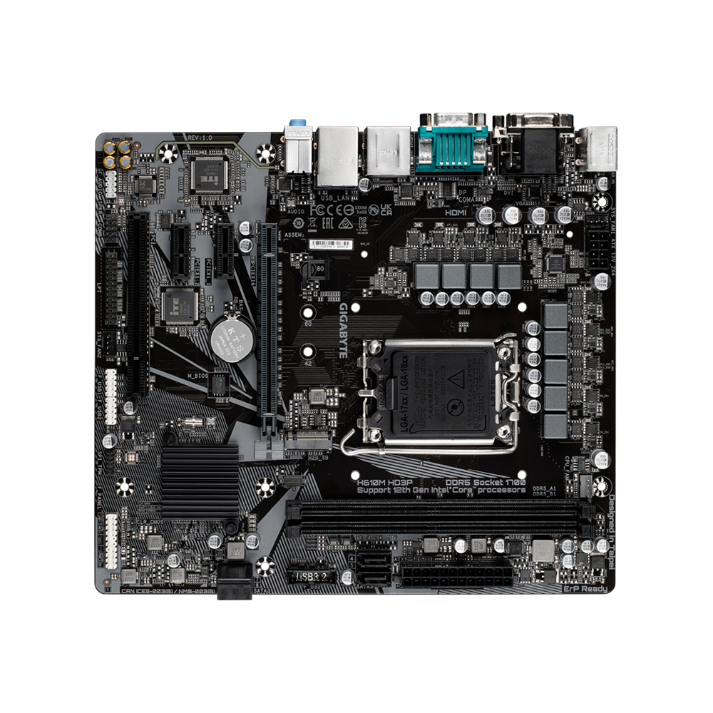 H610M HD3P｜AORUS GIGABYTE Brasil