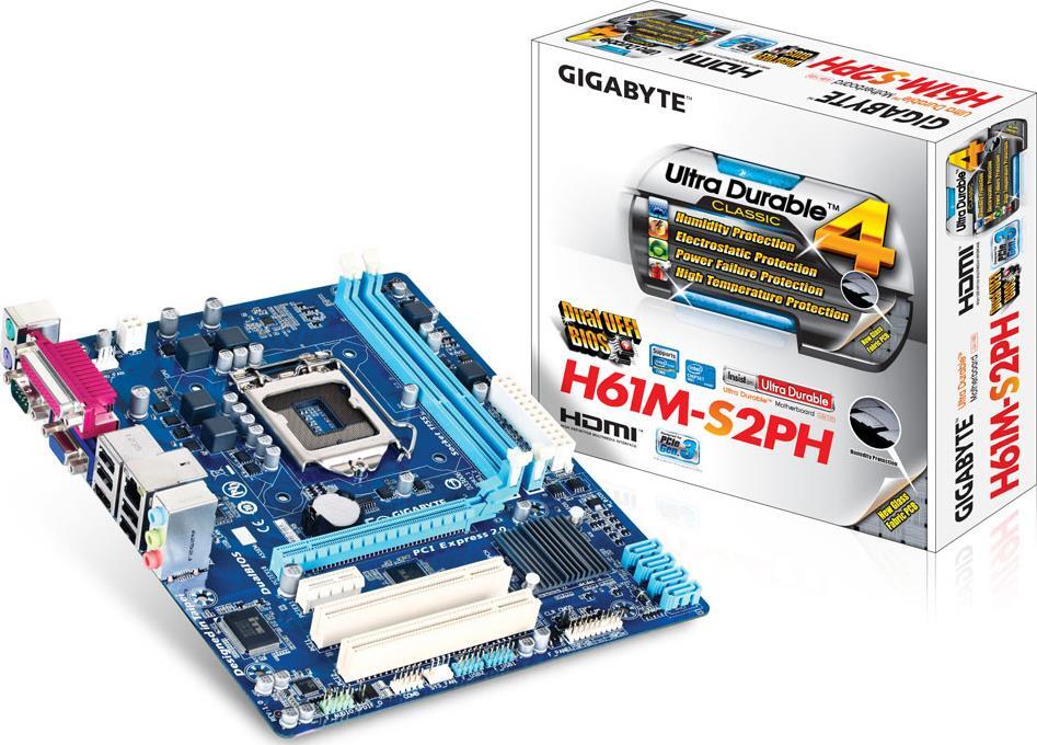 Motherboard - GA-H61M-S2PH