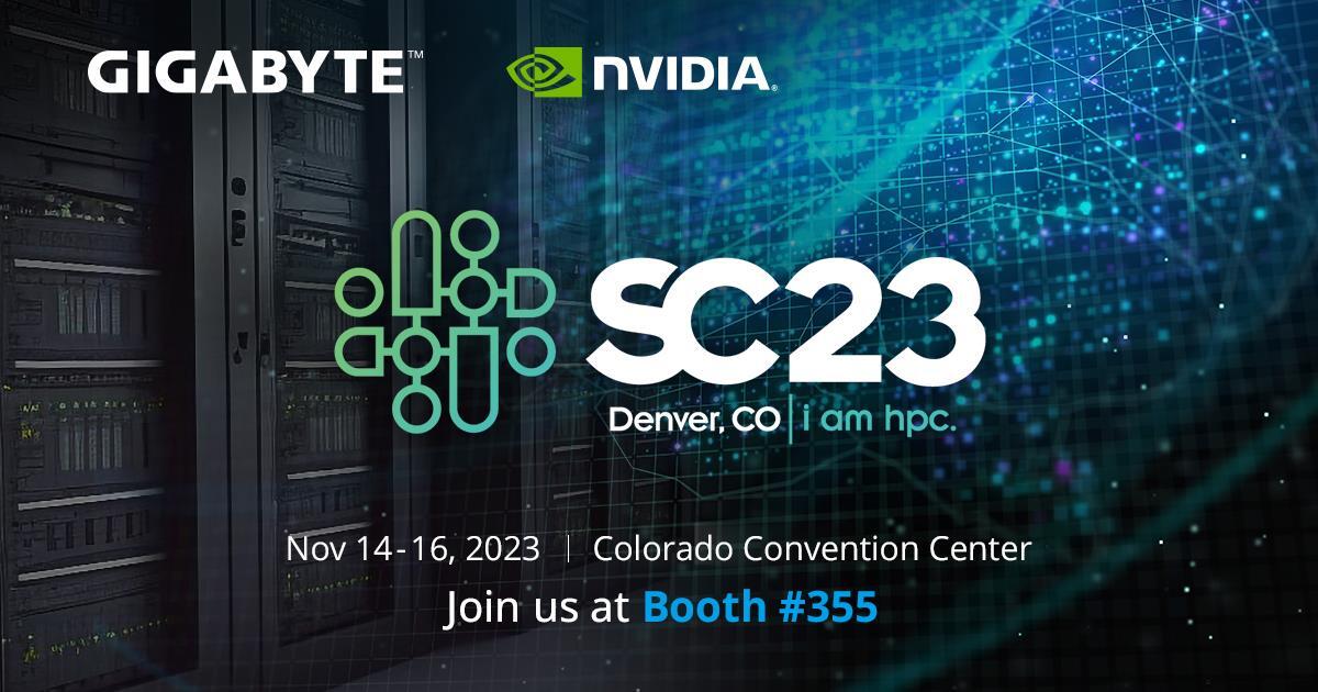 Join GIGABYTE at SC23 and learn how we cool the latest and next gen hardware.
