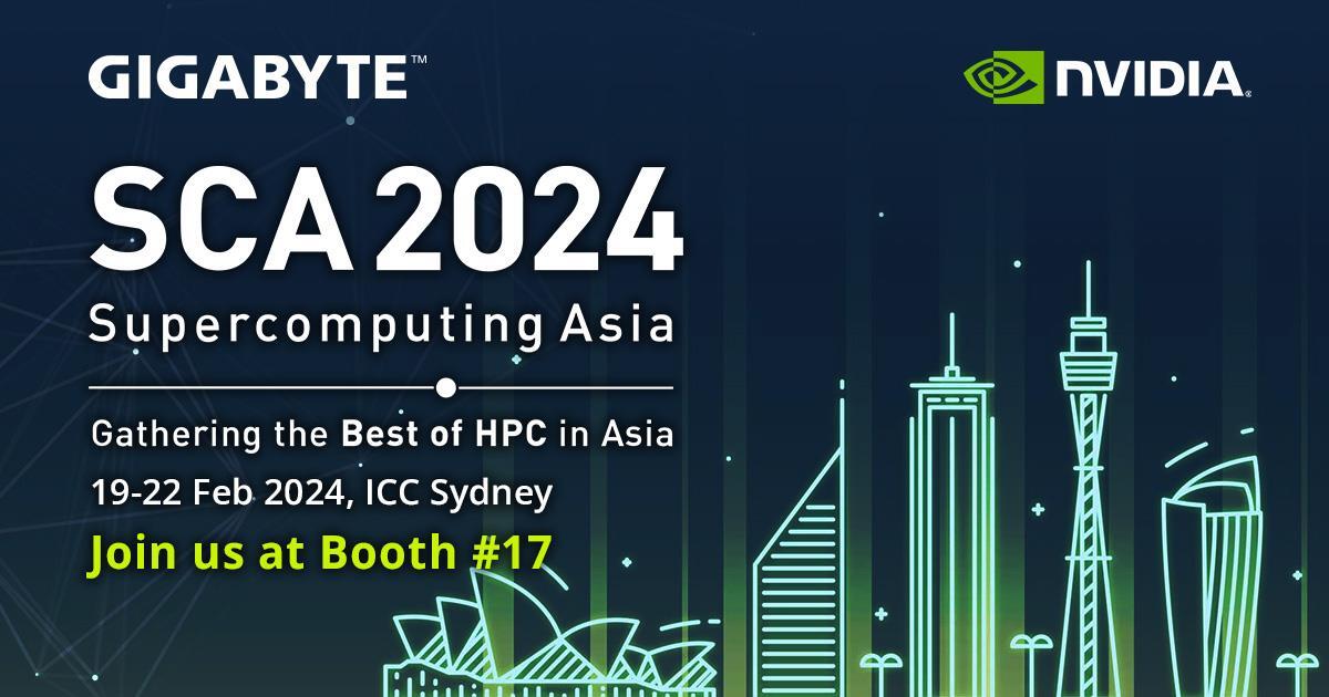 Visit us at SCA 2024 and delve into the AI, HPC, and quantumcomputing world. 